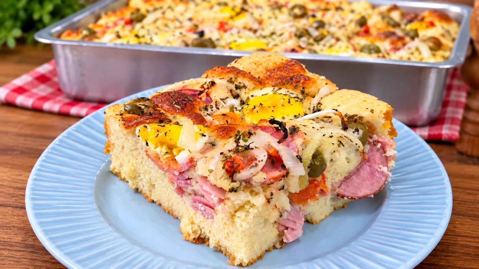 Torta Portuguesa de Liquidificador